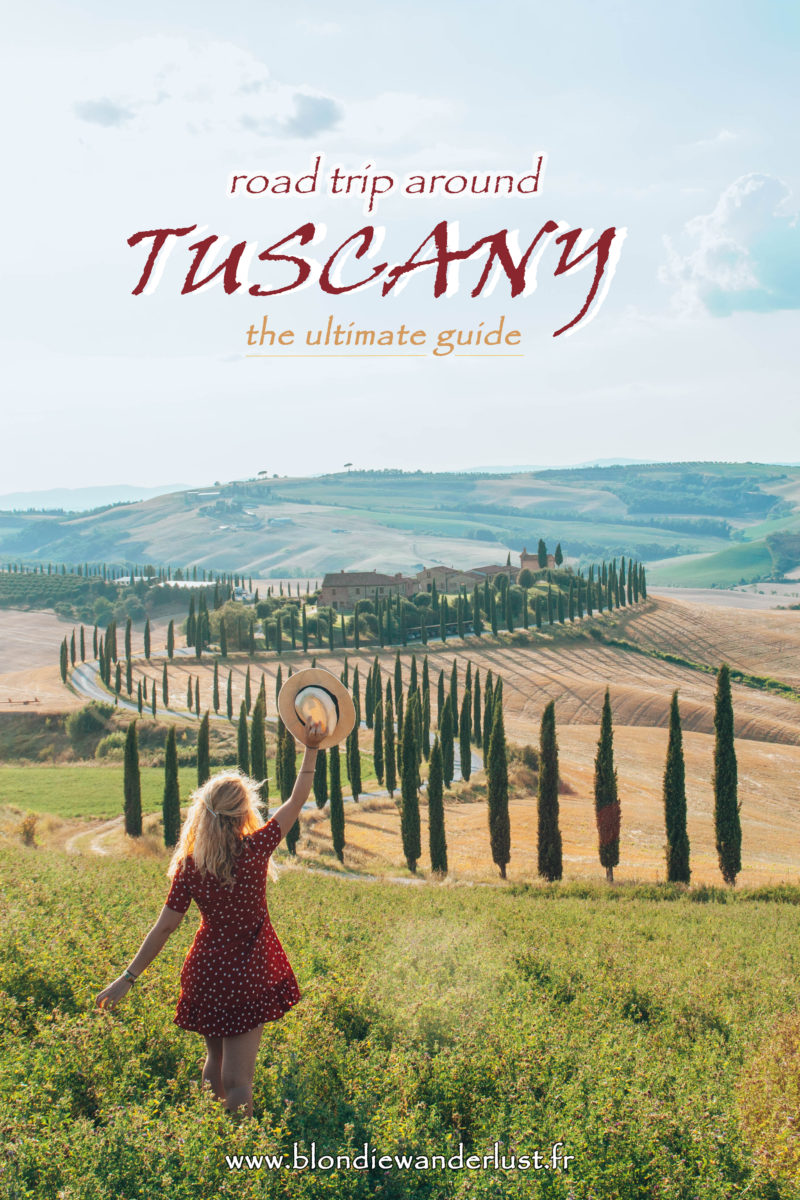 road trip to tuscany