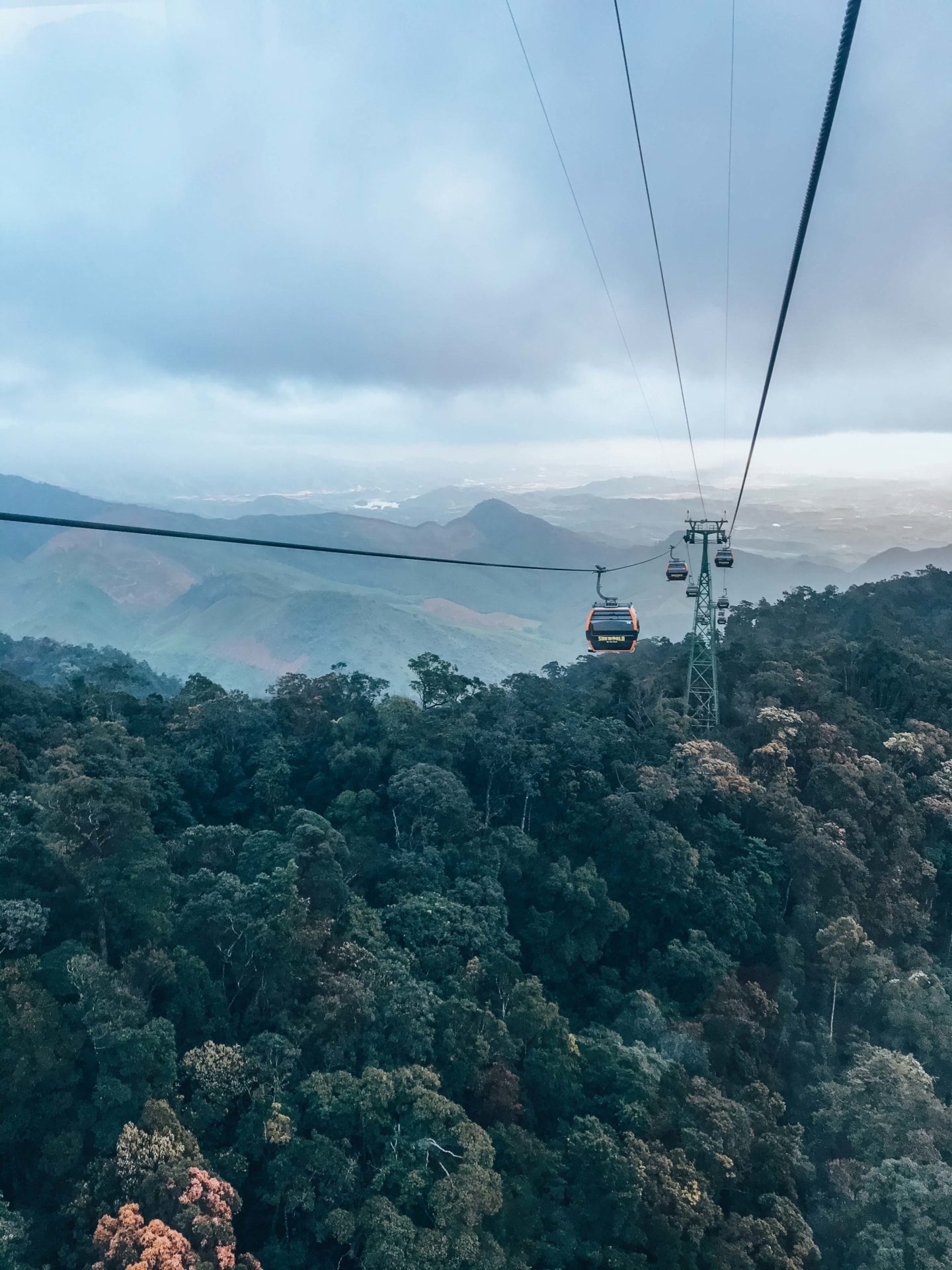 Ba Na Hills cable car, the longest in the world