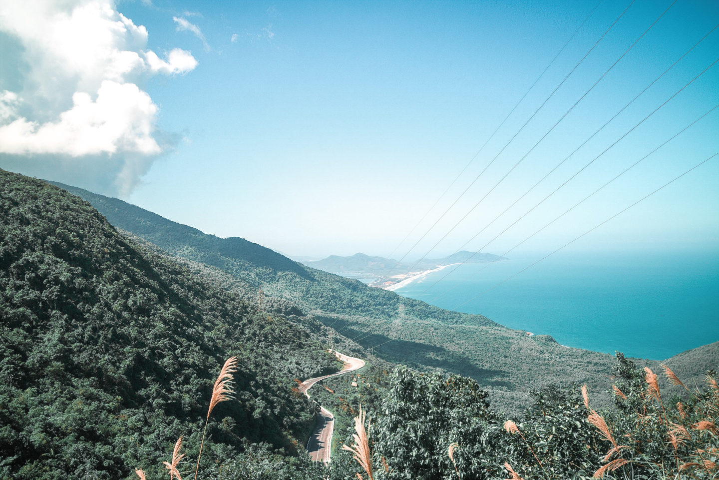 Hai Van Pass route in Da Nang