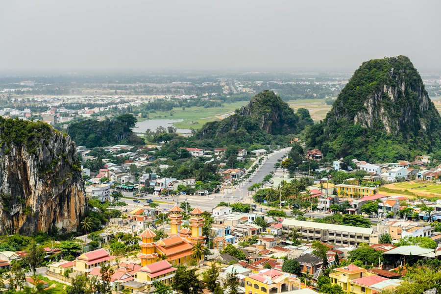 Les montagnes de marbre de Da Nang