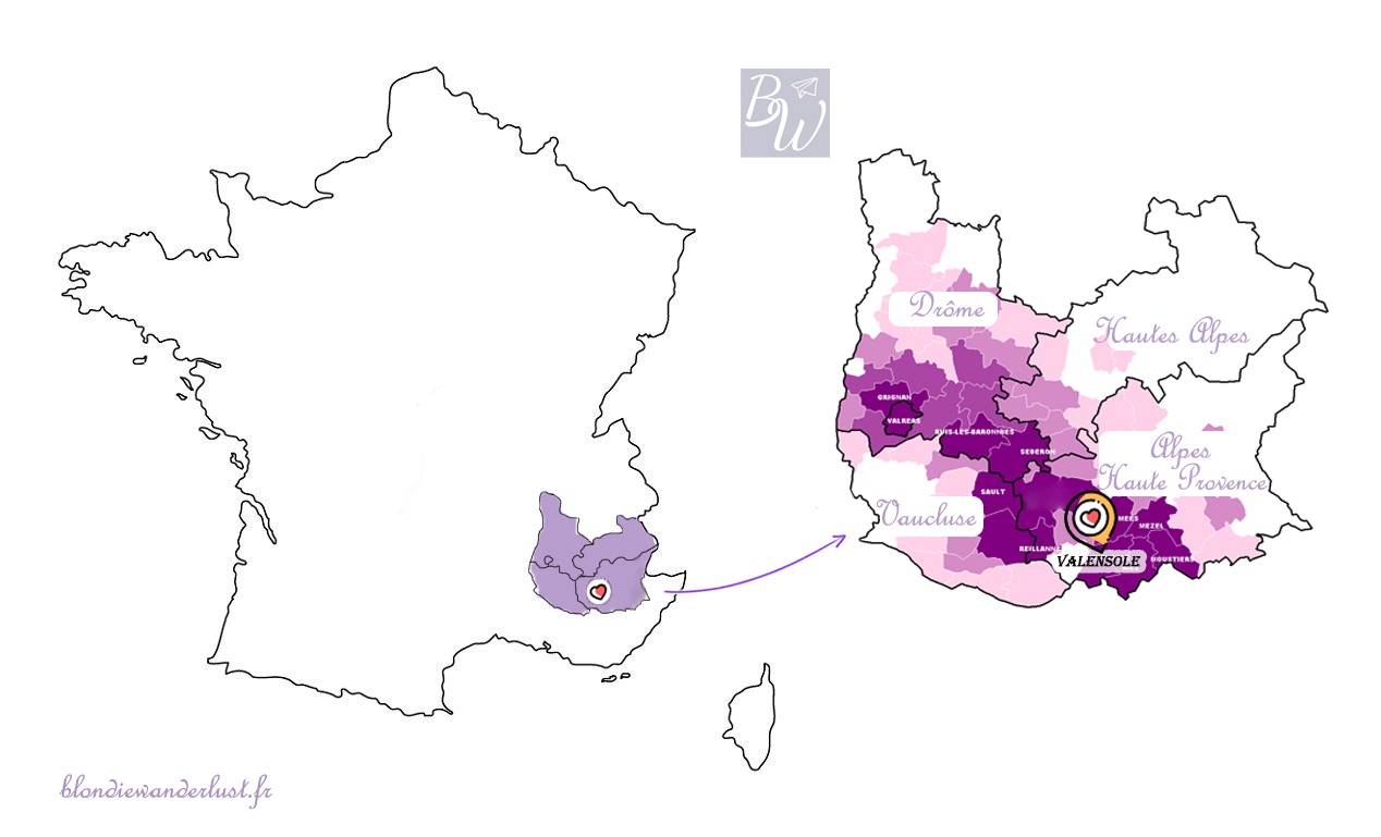 Lavender Fields France Map How To Find And Explore The Lavender Fields Of Provence - Blondie Wanderlust