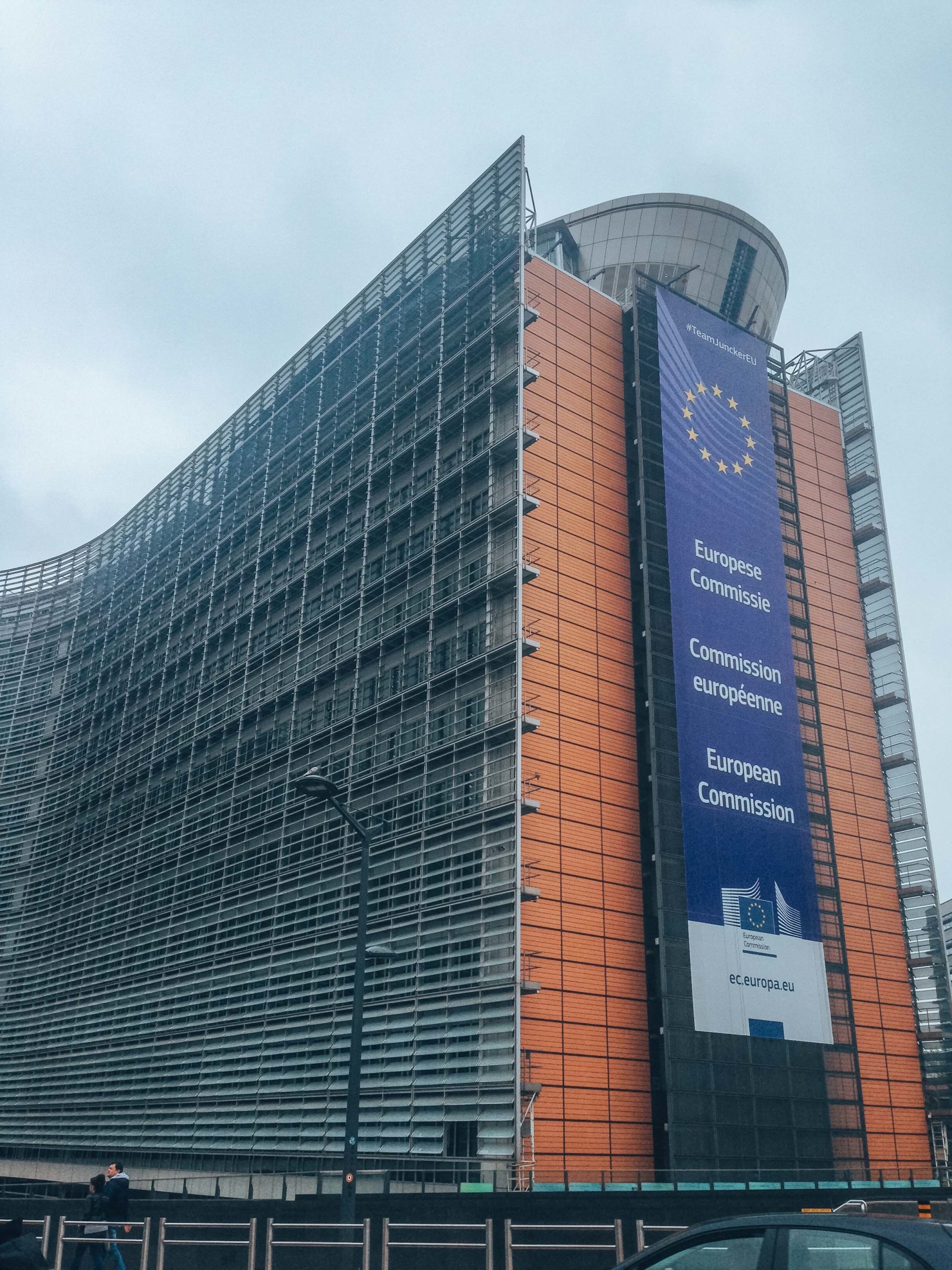 European Commission building in Brussels