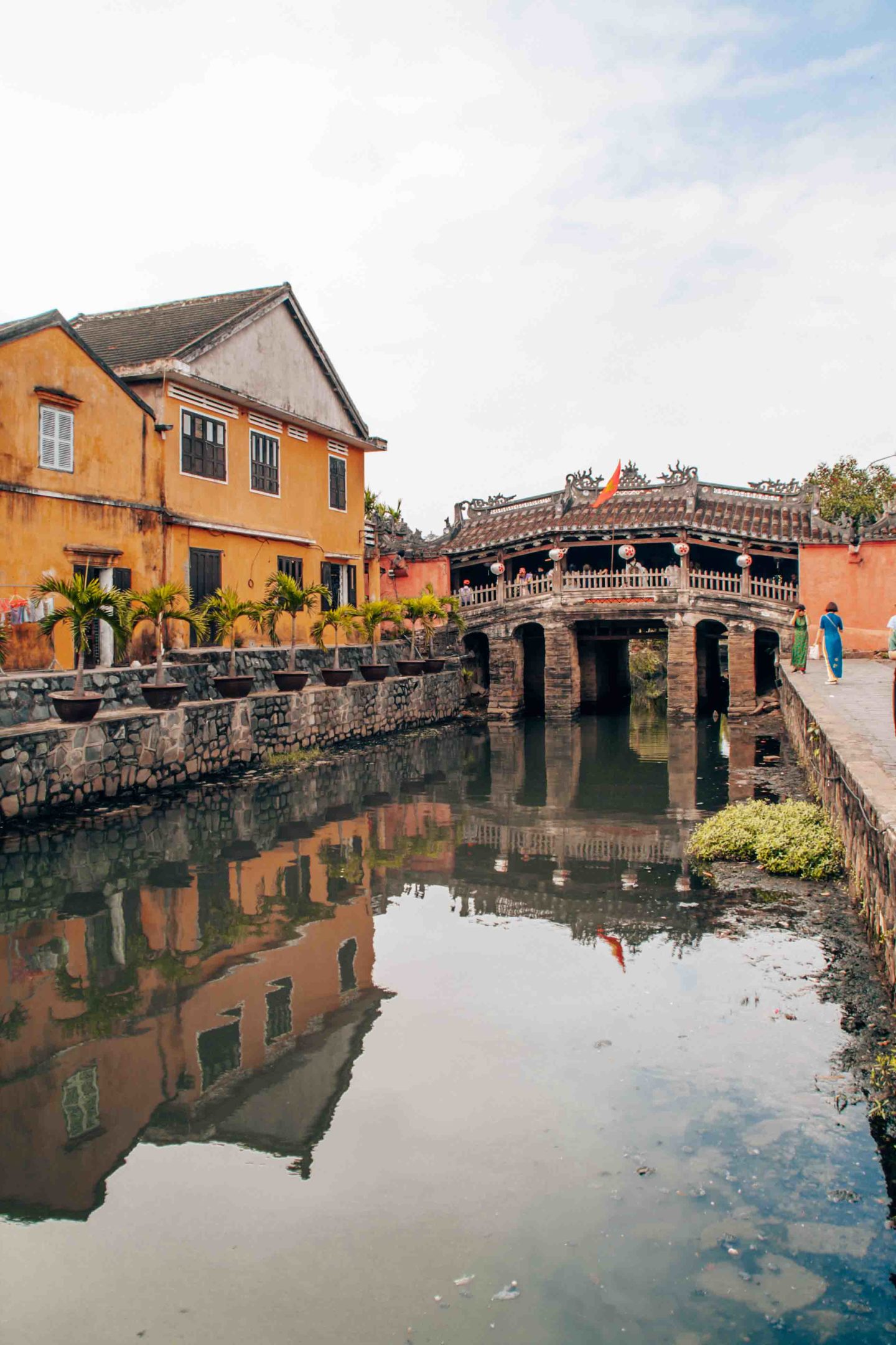 The Japanese covered bridge, symbol of Hoi An, Vietnam