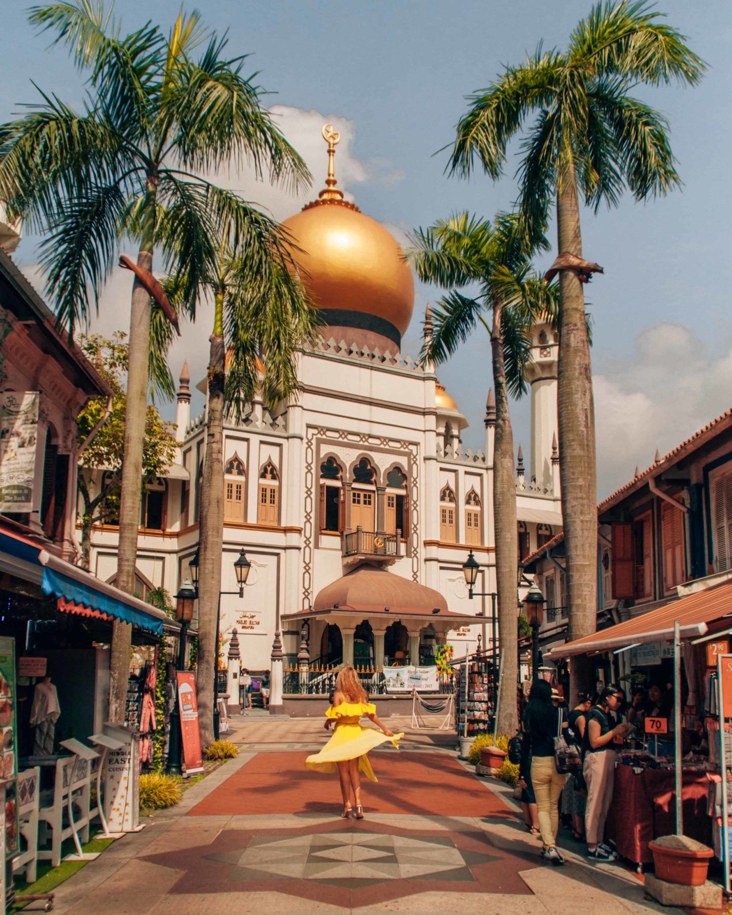 Arab street in Singapore, instagrammable spot in Singapore