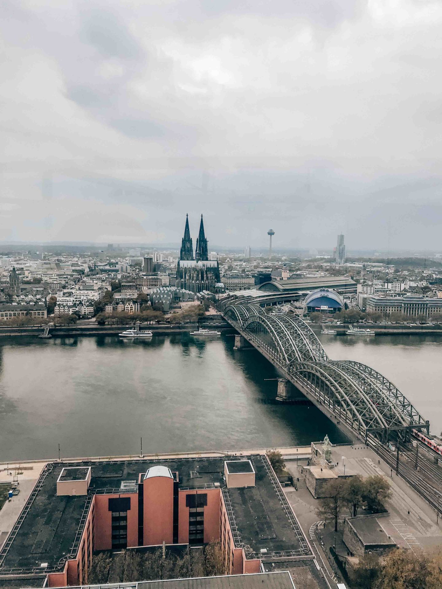 Best view of Cologne from the Triangle Turm