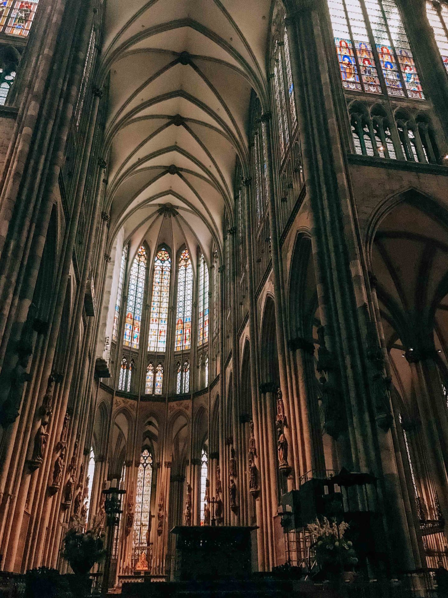 Inside of Cologne Cathedral, Germany