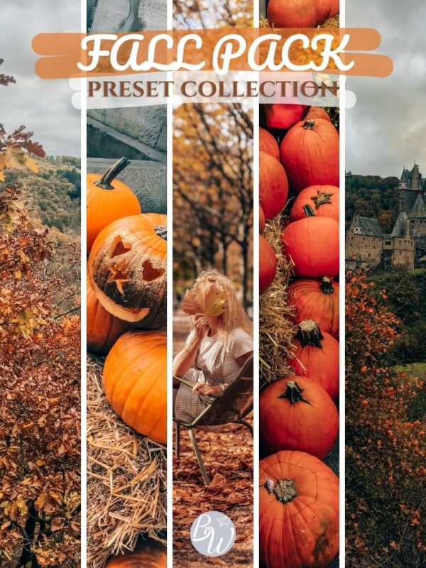 Fall Pack Lightroom presets collection