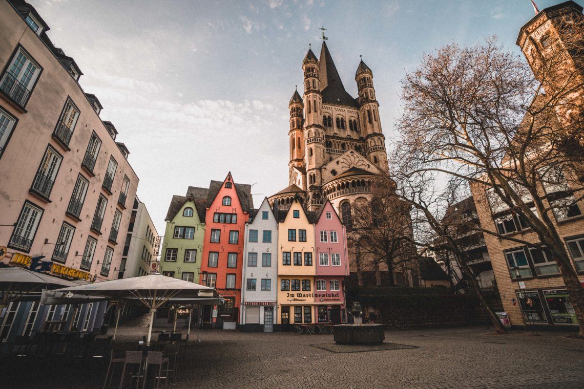 The famous Fischmarkt of Cologne