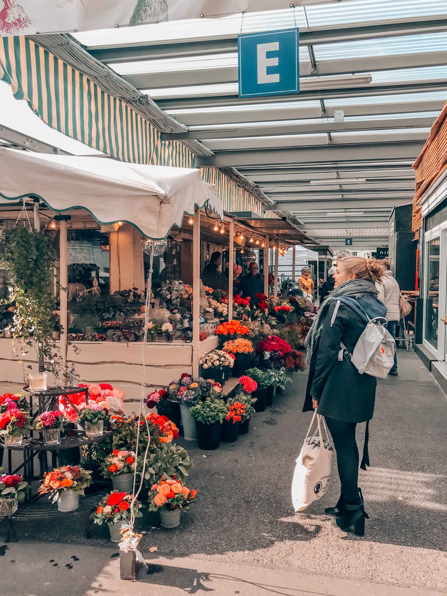 The lovely stalls in Carlsplatz market, Dusseldorf