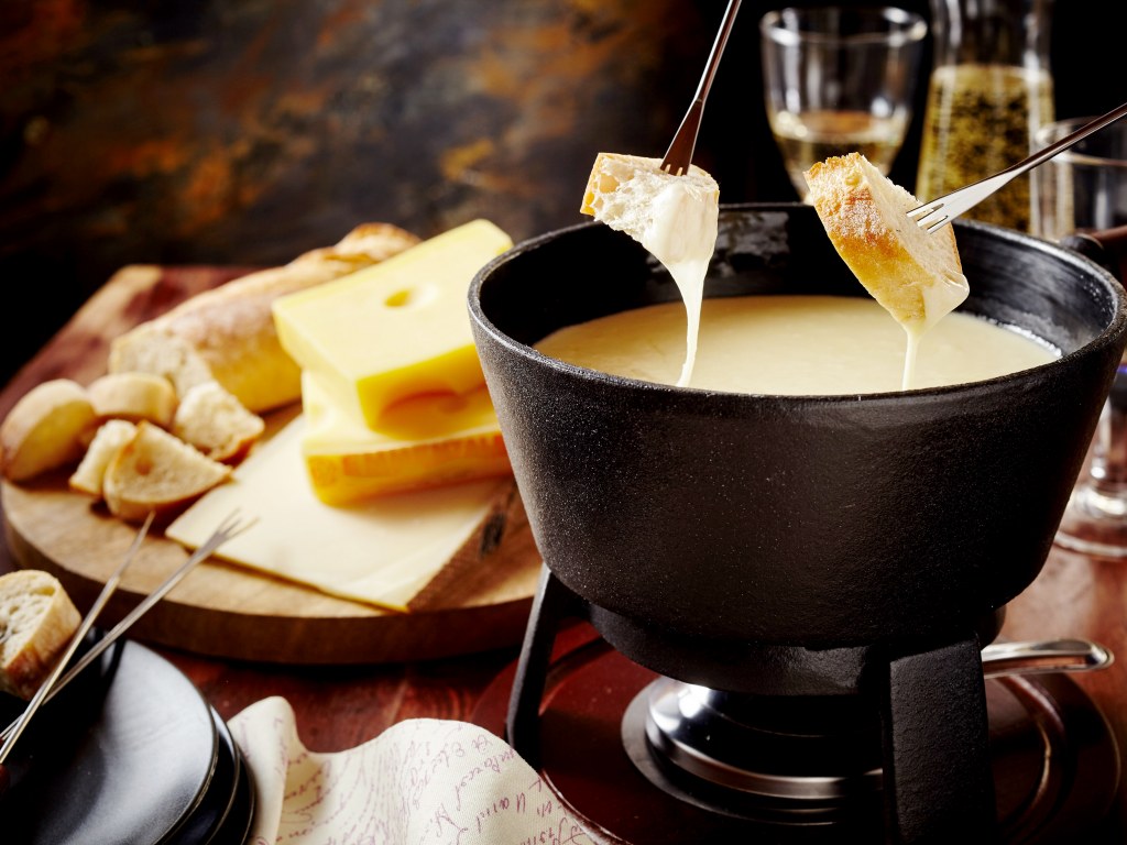 Eat some fondue in Megeve